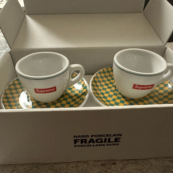 Supreme IPA porcelain Aosta Espresso Set (Set of 2)